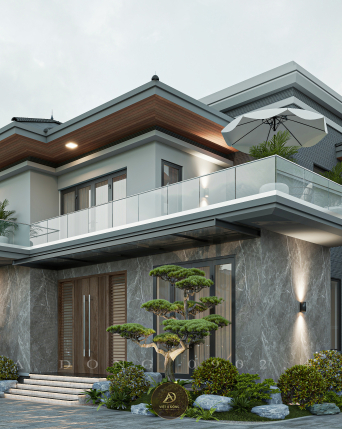 Thiết kế villa bằng gỗ óc chó - Tạo nên không gian sang trọng và đẳng cấp